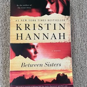 Between Sisters by Kristin Hannah Paperback EUC